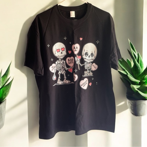 Skeleton Radiology black tshirt size XL - Picture 1 of 5